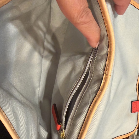 Coach Orange Embossed Crossbody Bag - Picture 3 of 10